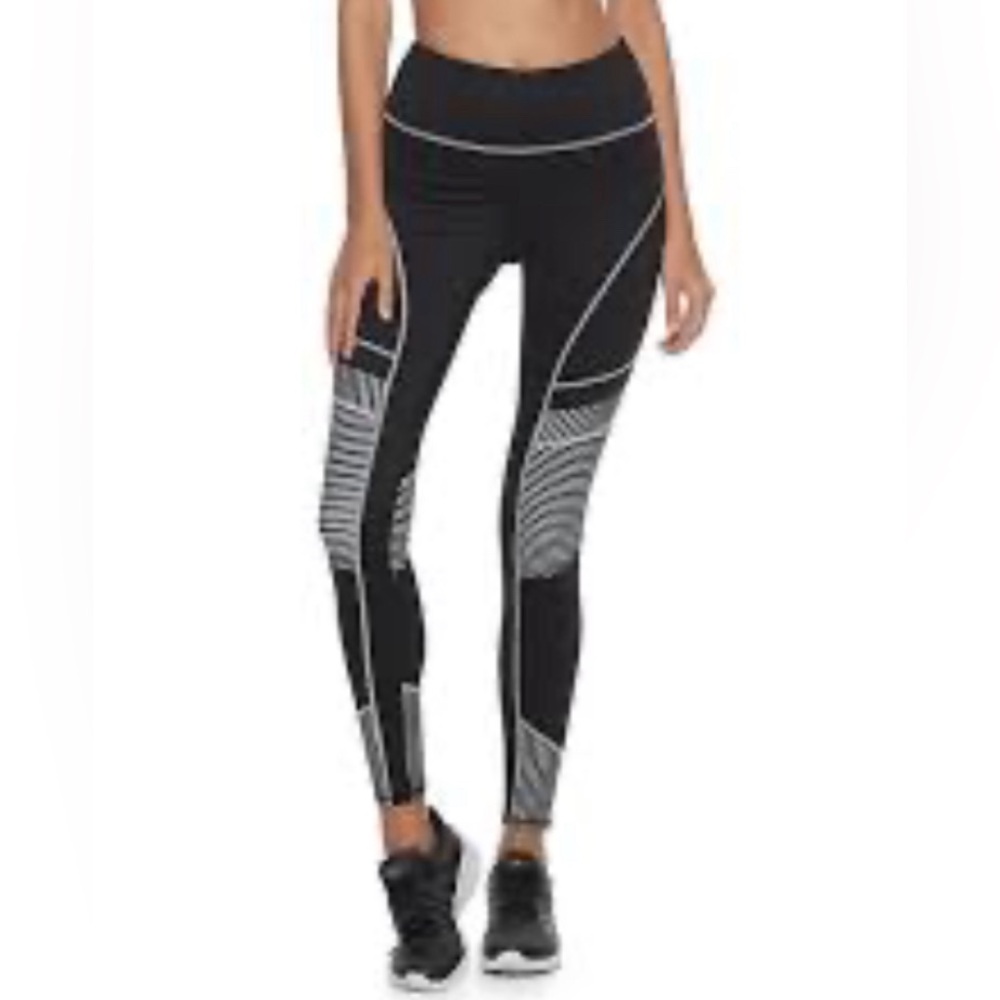 FILA SPORT High Rise Running Leggings NWT Medium